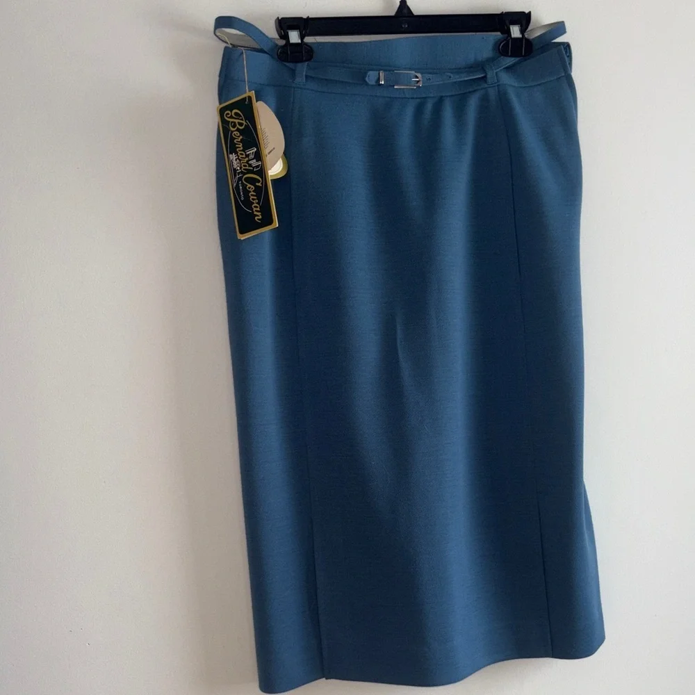 NWT Vintage Bernard Cowan Toronto women’s skirt 20% wool size 8/10 - Picture 1 of 6
